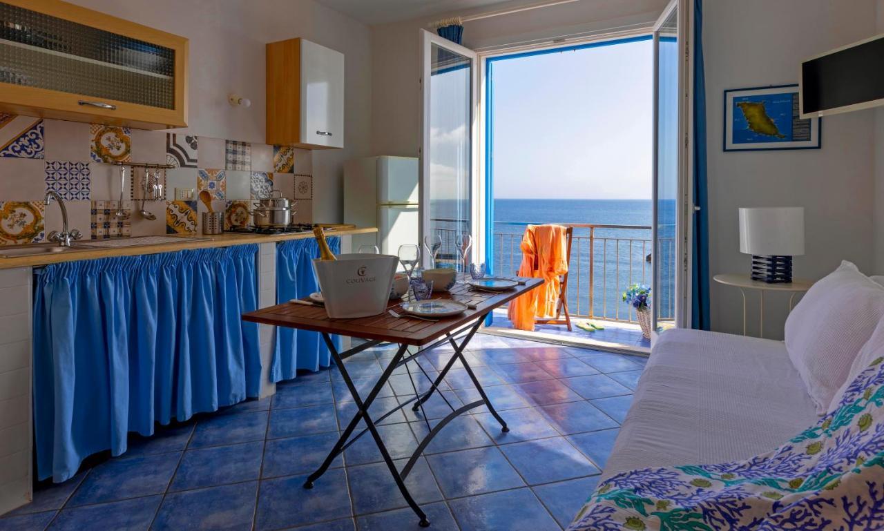 Le Conchiglie Apartment Marettimo Bagian luar foto
